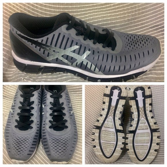 ASICS GEL-Quantum 360 Low  T5J1Q Men’s Shoes Size 10.5 Gray Asics | Shoes | Asics Mens Gel Quantum 36 Athletic Grey  main image 2